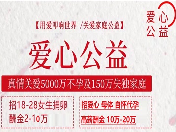 徐水捐卵助孕生子 爱心志愿者招募